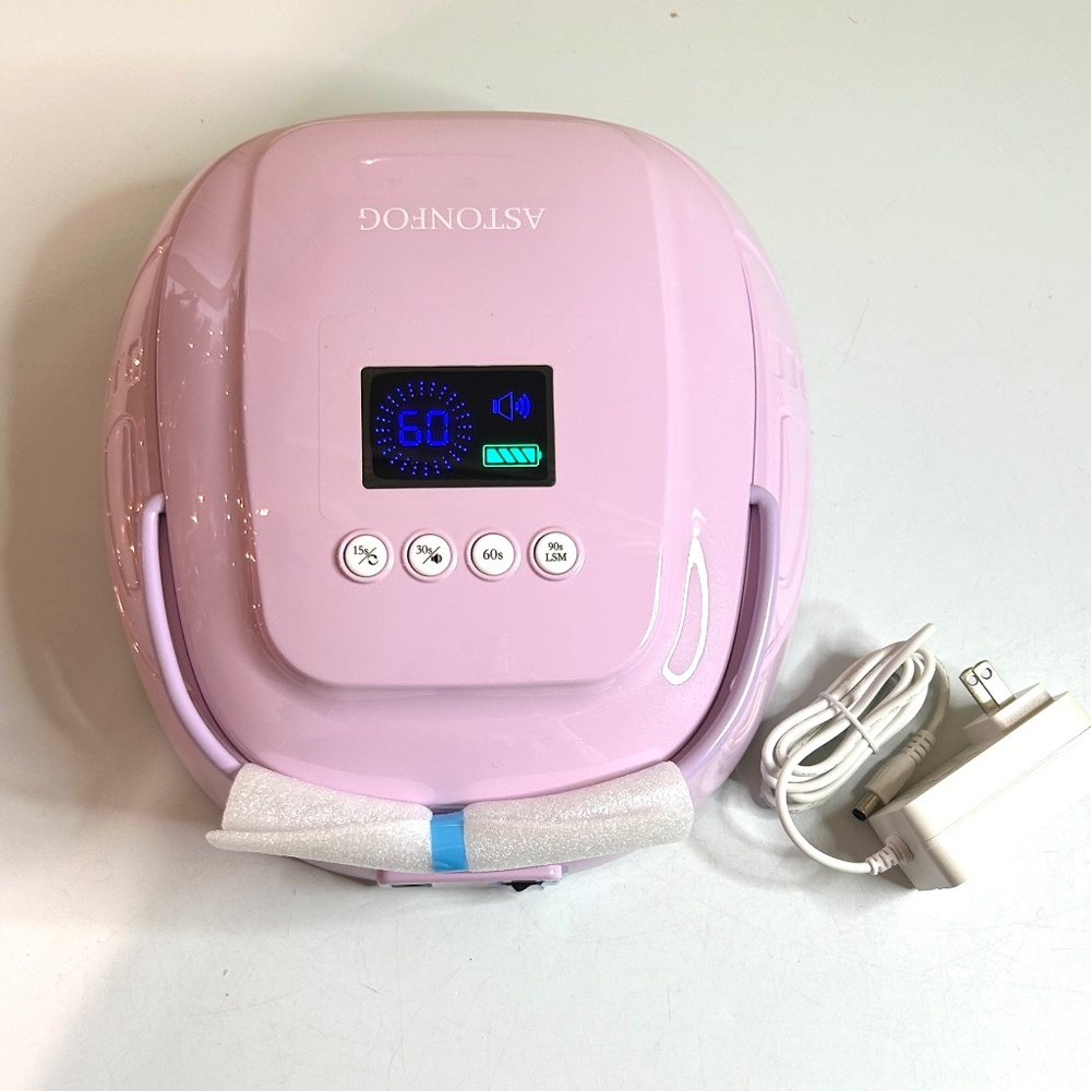 Lilac Purple Cordless Rechargeable UV LED Nail Dryer - Picture 12 of 15
